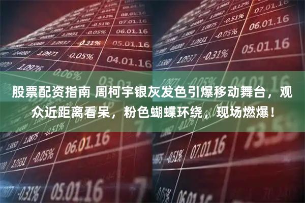 股票配资指南 周柯宇银灰发色引爆移动舞台，观众近距离看呆，粉色蝴蝶环绕，现场燃爆！
